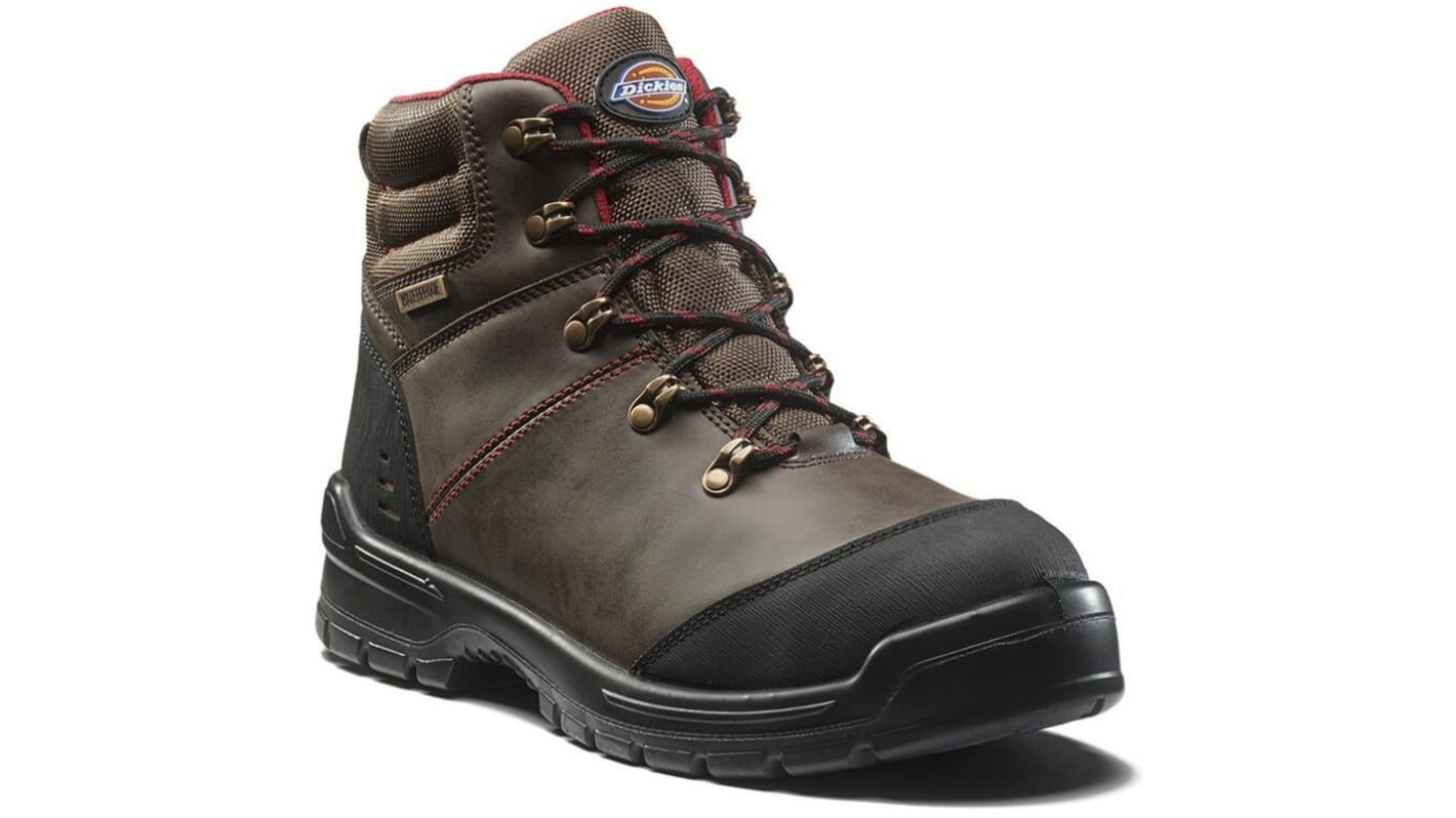 Dickies Cameron Brown Composite Toe Capped Safety Boots, UK 8, EU 42