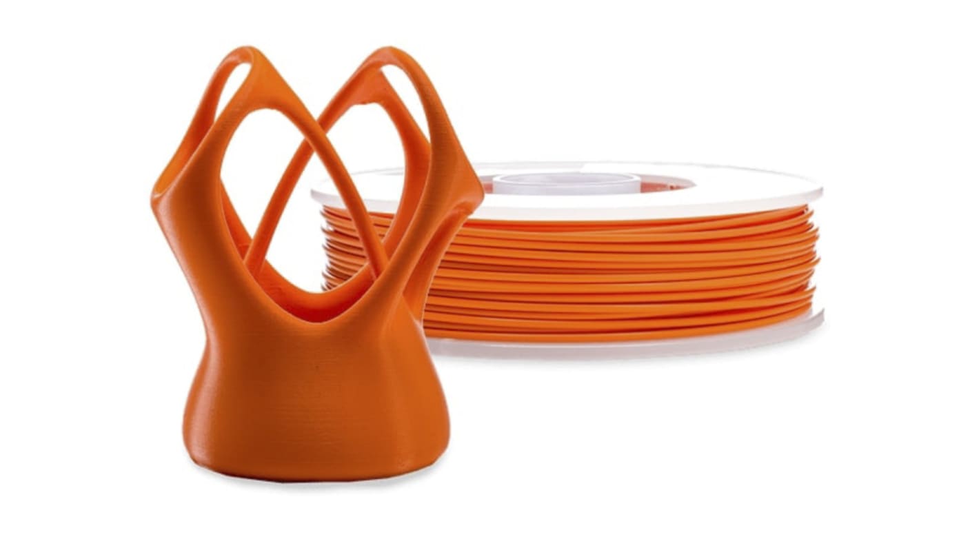 Ultimaker PLA 3D-Drucker Filament, Orange, 2.85mm, FDM, 750g