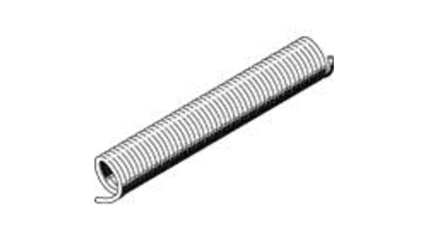 Tubo spiralato Festo in Poliuretano, L. 1m max, Øint 4mm, Øest 6mm, col. Nero