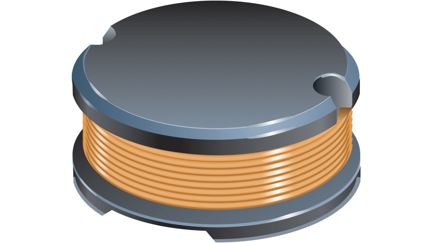 Bourns, SDR0302, 0302 Unshielded Wire-wound SMD Inductor with a Ferrite DR Core, 4.7 μH ±20% Ferrite Core 1.2A Idc Q:18
