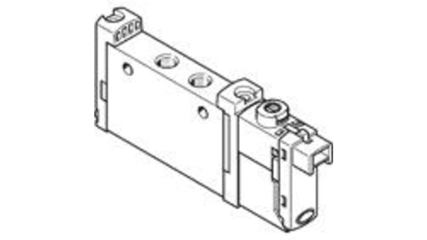 Festo VUVG 578163 Pneumatik-Magnetventil 5/2 Inline M7, Elektromagnet-betätigt 24V dc