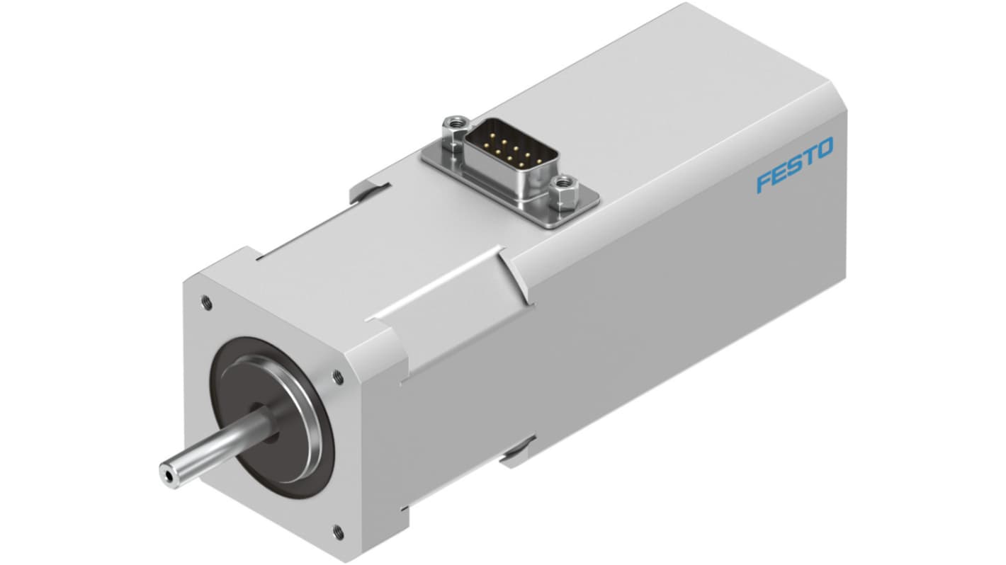 Festo EMMS-ST Series Hybrid Stepper Motor, 0.5Nm Torque, 48 V, 1.8°, 5mm Shaft