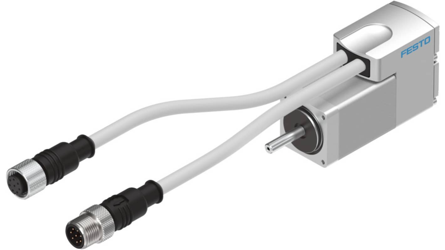 Motore passo passo Ibrido Festo, coppia 0.09Nm, ang. 1.8°, 48 V,Ø asta 5mm