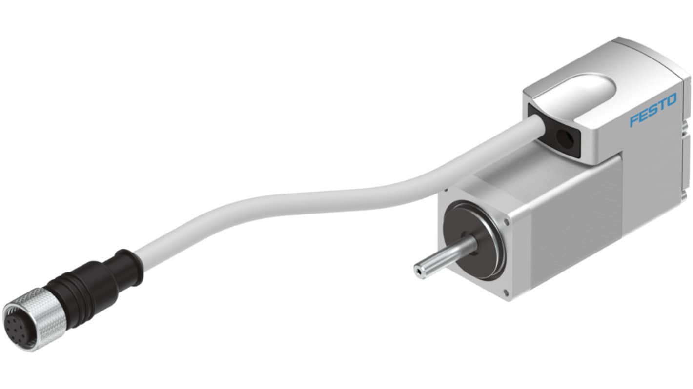 Festo EMMS-ST Series Hybrid Stepper Motor, 0.09Nm Torque, 48 V, 1.8°, 5mm Shaft