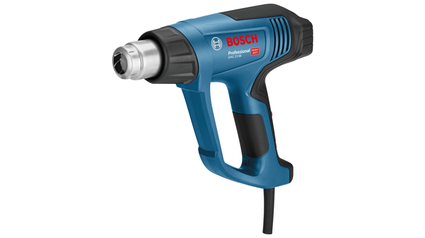 Pistola de calor Bosch GHG 23-66, 230V 2.3kW, 650°C máx, Tipo G - británico