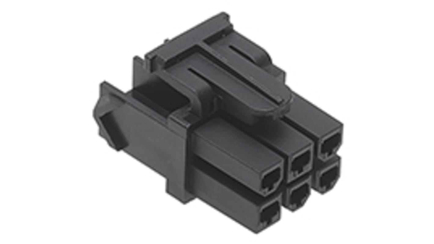 Molex, MiniFit Male Connector Housing, 4.2mm Pitch, 14 Way, 2 Row