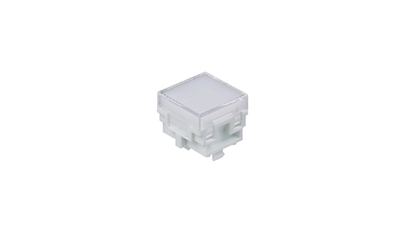 NKK Switches 押しボタンスイッチ用キャップ, 13.2 x 13.2 x 10mm, AT477JB