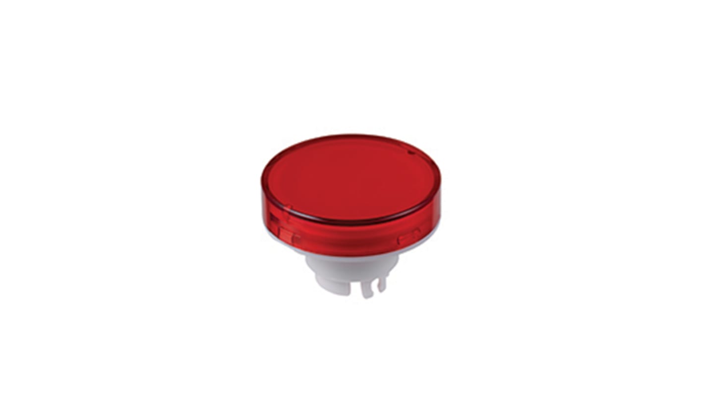NKK Switches Push Button Cap for Use with YB2 Series Pushbuttons, 19 (Dia.) x 13.1mm