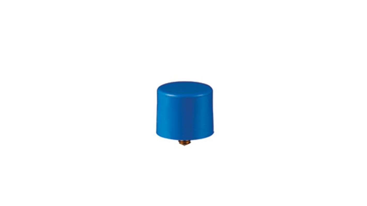 NKK Switches 押しボタンスイッチ用キャップ, 青, 10 (Dia.) x 8mm, AT407G