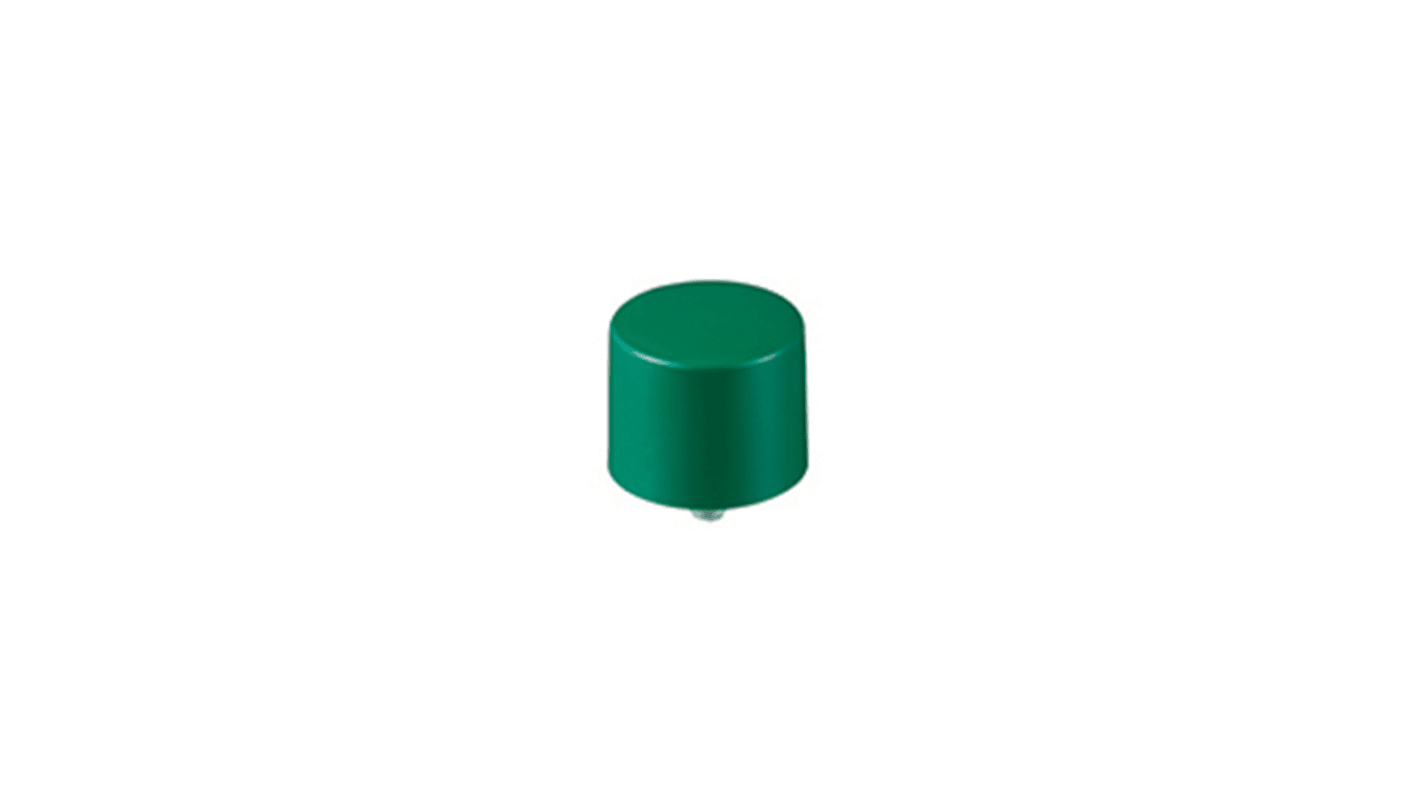 NKK Switches 押しボタンスイッチ用キャップ, 緑, 12.8 (Dia.) x 11mm, AT414F