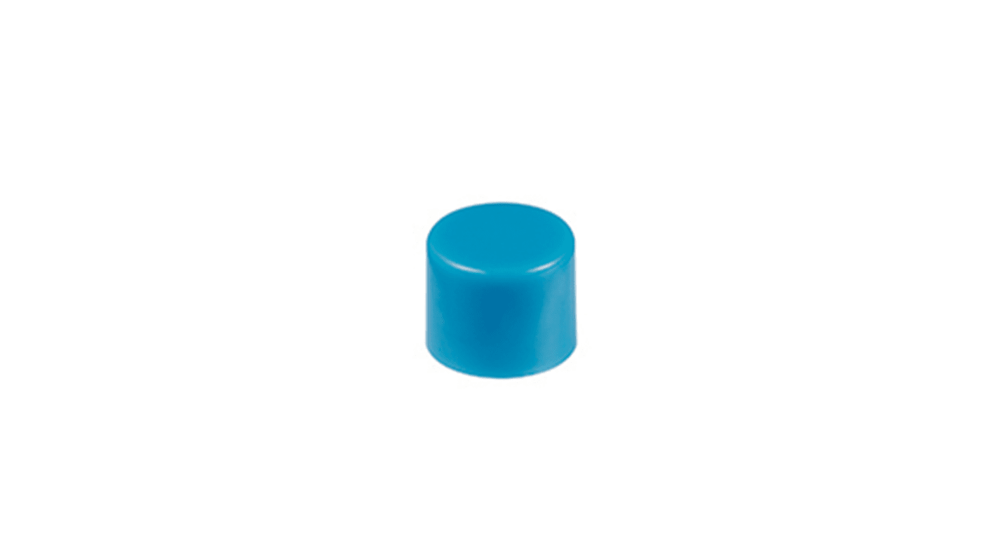 NKK Switches 押しボタンスイッチ用キャップ, 青, 10 (Dia.) x 8mm, AT442G