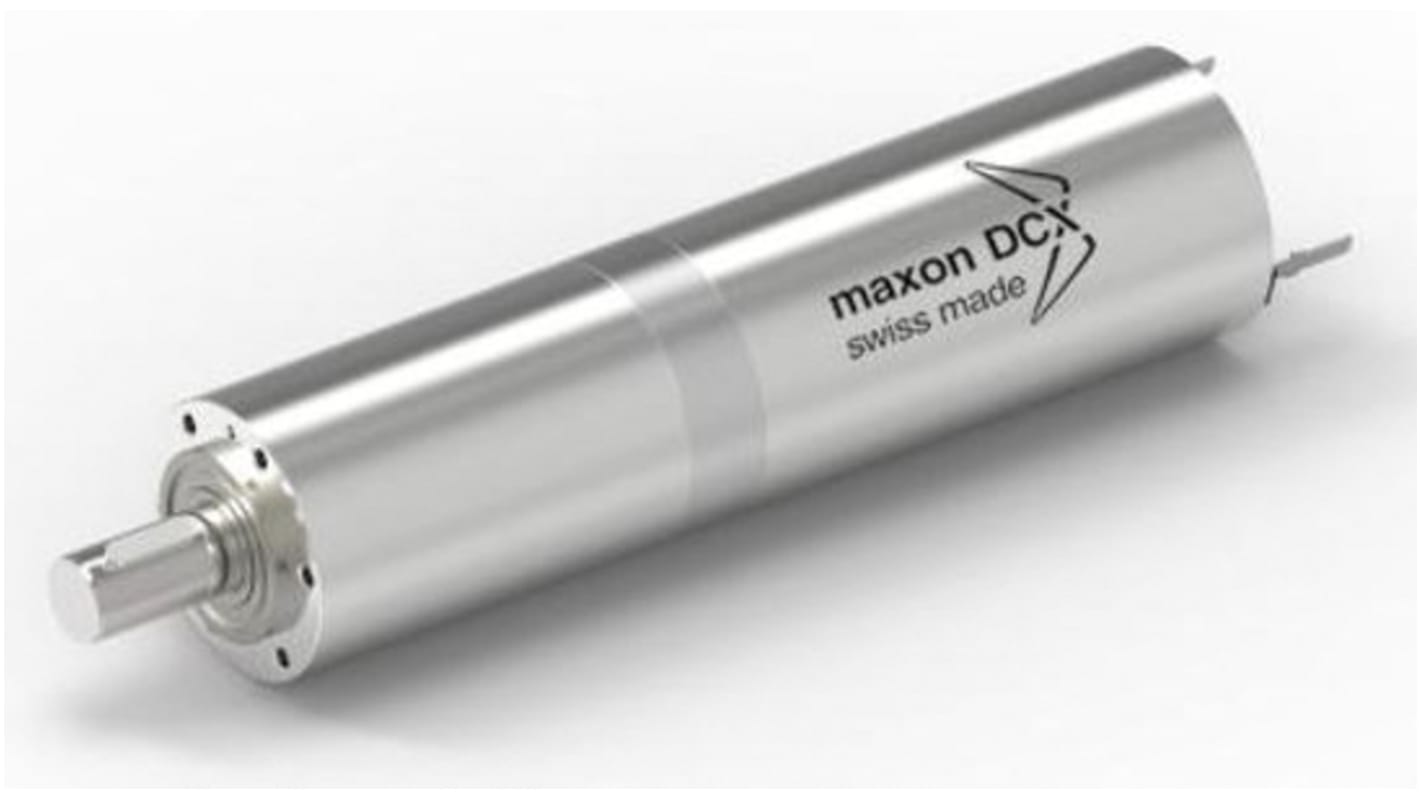 Maxon Brushed Geared DC Geared Motor, 102 W, 24 V, 9 Nm, 7710 rpm, 4mm Shaft Diameter