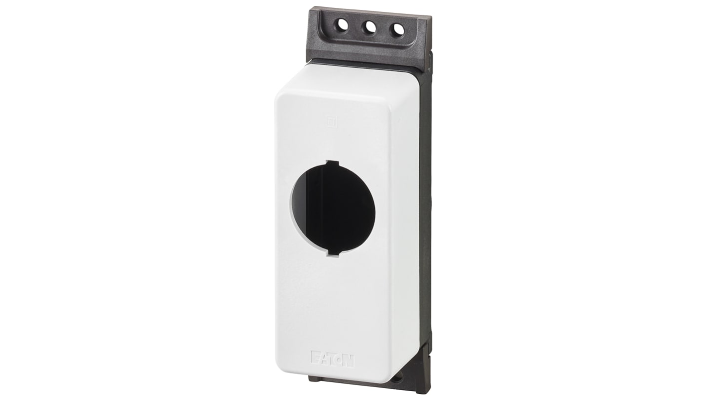 Eaton 单孔按钮盒, Φ30mm孔径, 黄色, 最高+70°C, 43mm x 44mm x 131.4mm, M30系列