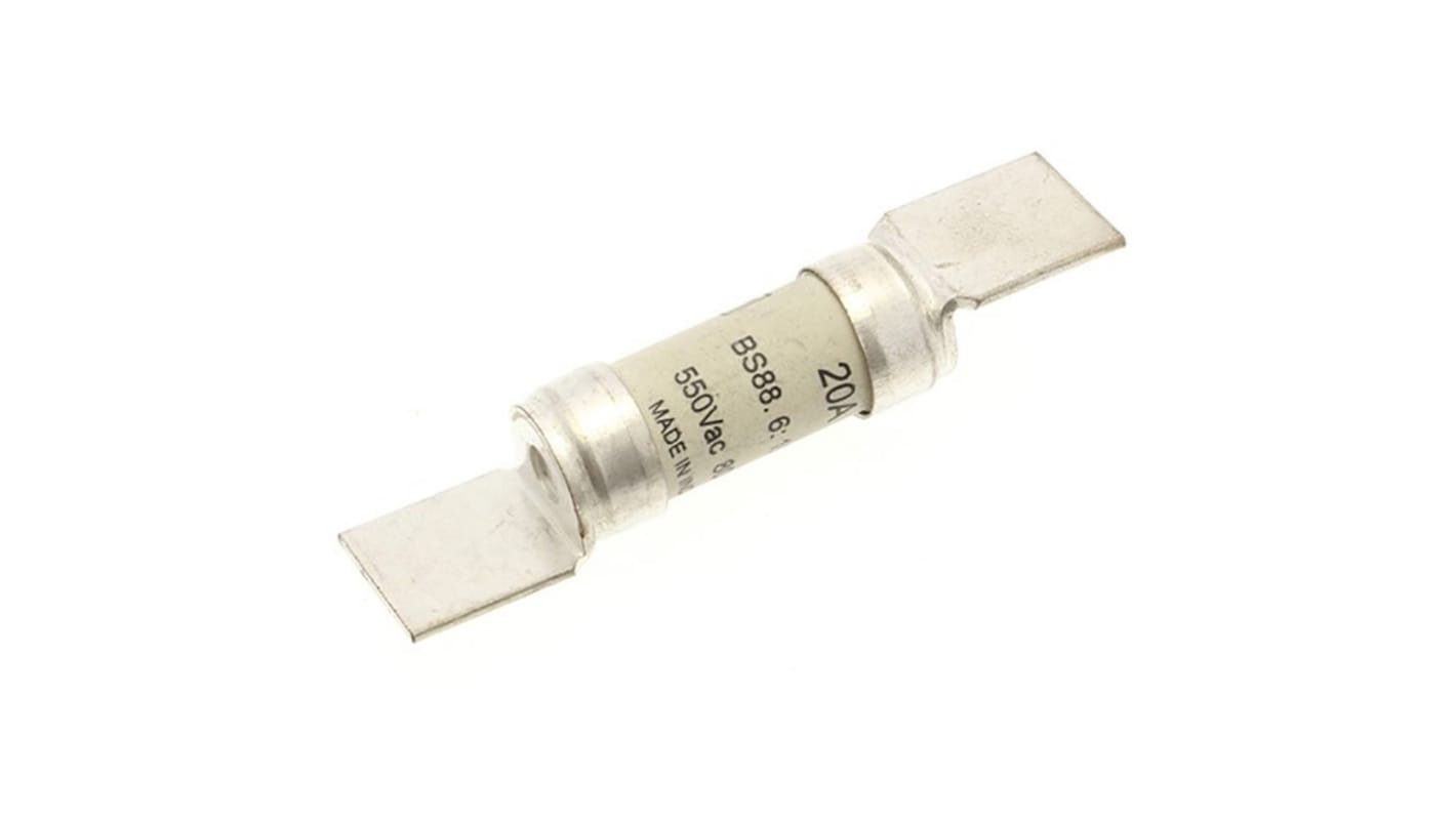 Eaton 25A Bolted Tag Fuse, F2, 550V ac