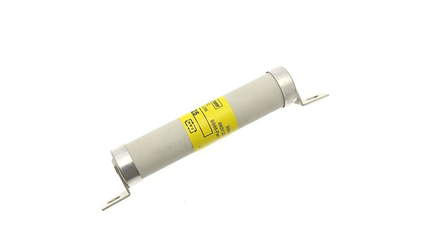 Eaton 10A Bolted Tag Fuse, 1.2 kV ac, 660V dc, 124mm
