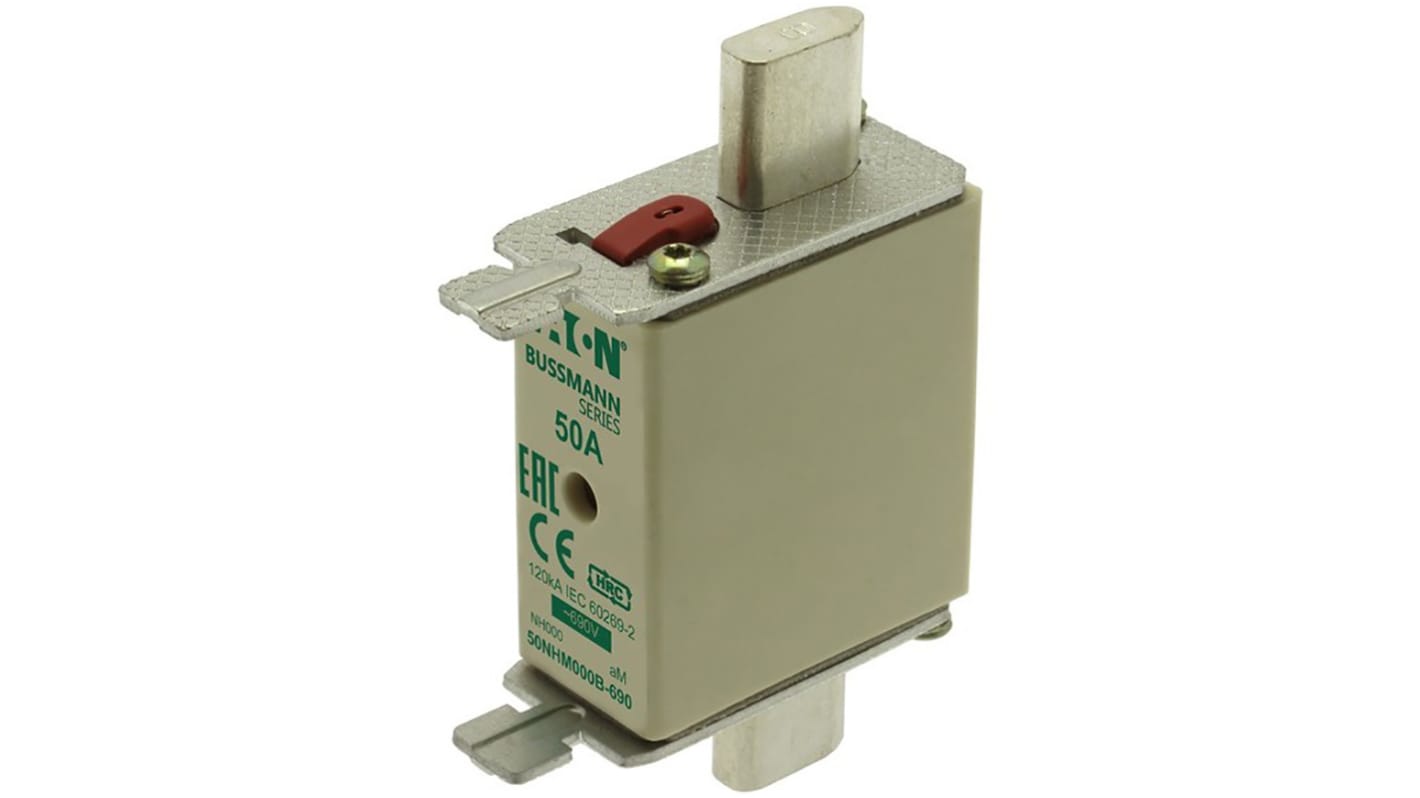 Eaton 20A NH Fuse, NH000, 690V ac