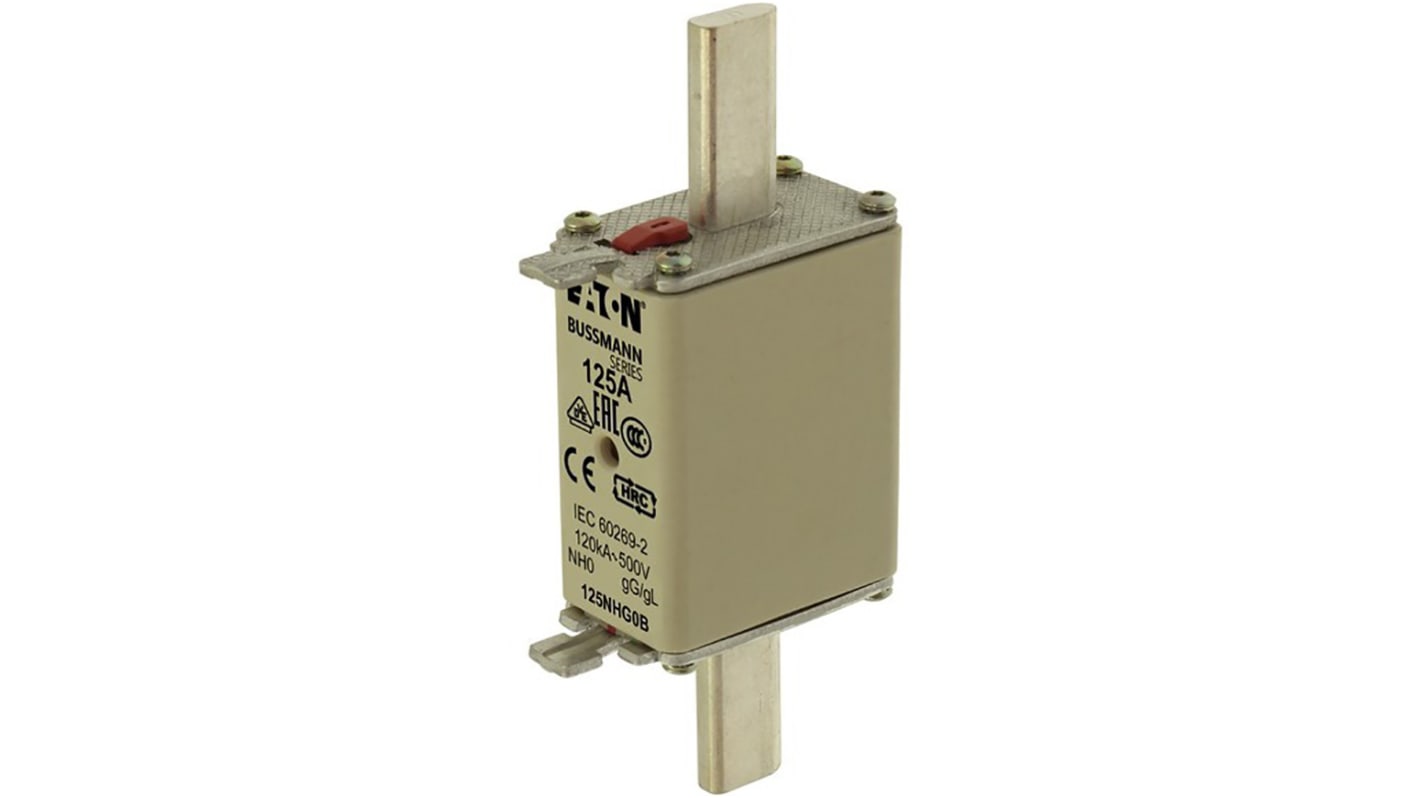 Eaton 160A NH Fuse, NH0, 500V ac