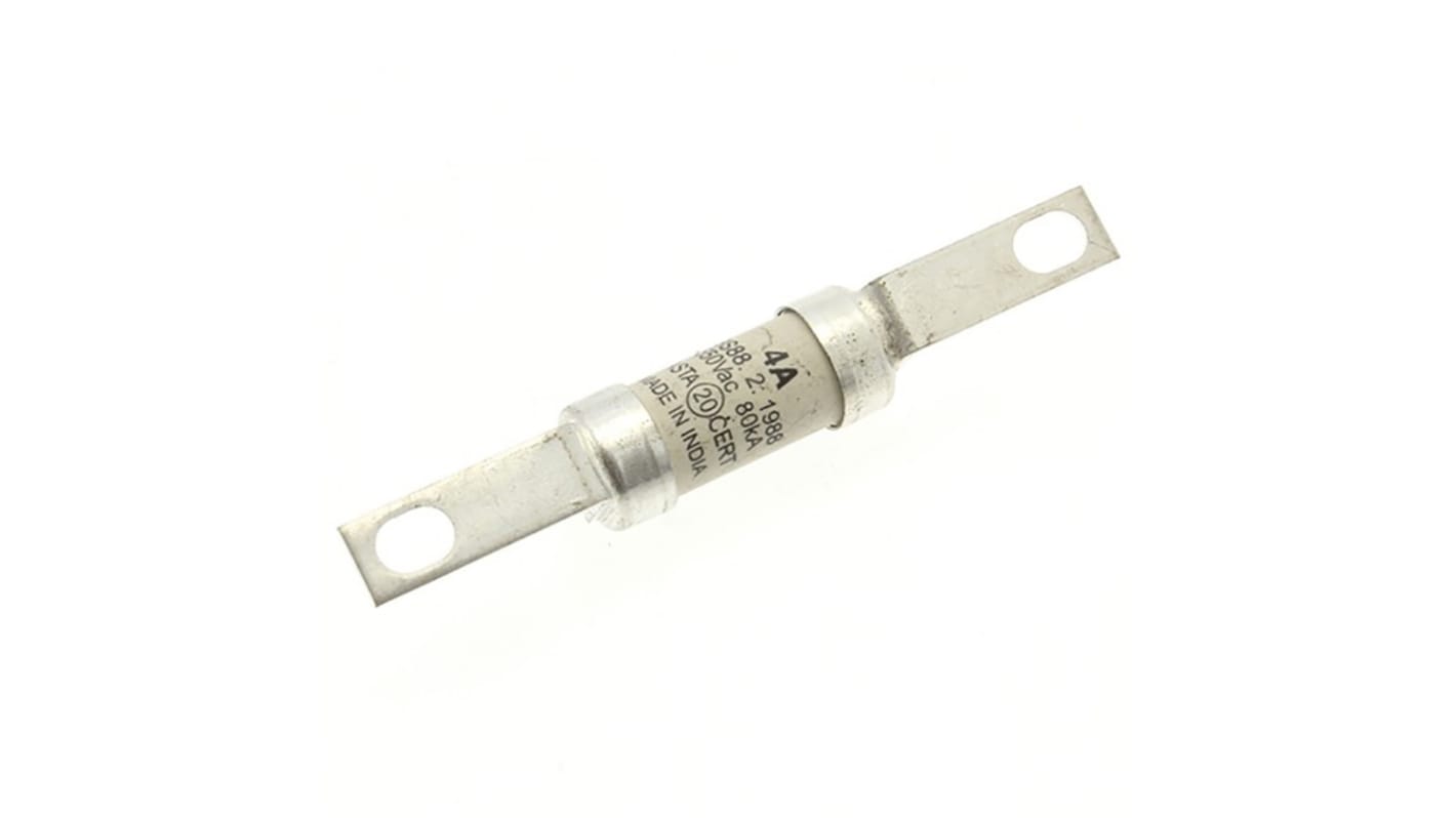 Eaton 4A Bolted Tag Fuse, A2, 550V ac, 73mm