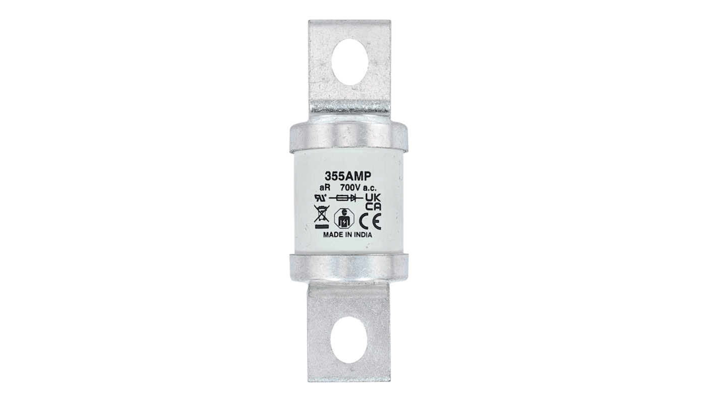 Eaton 355A British Standard Fuse, MMT, 690 V, 700 V, 85mm