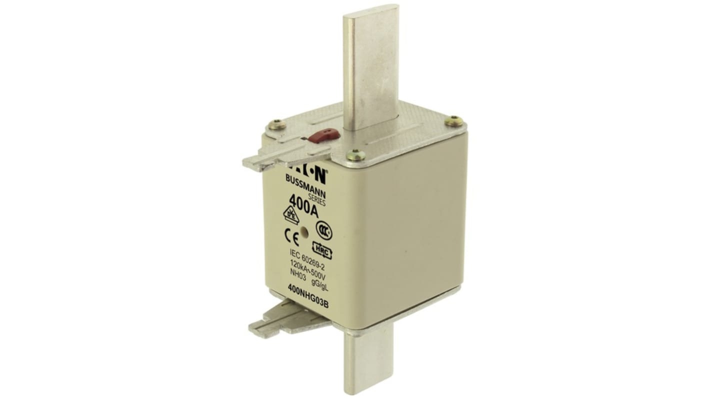 Eaton 250A Centred Tag Fuse, NH03, 500V ac