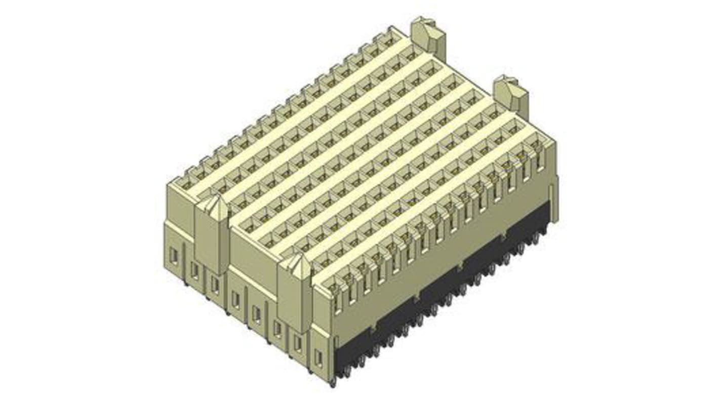 Amphenol Communications Solutions, Airmax VS 2mm Pitch Backplane Connector, Female, Vertical, 8 Column, 120 Way,