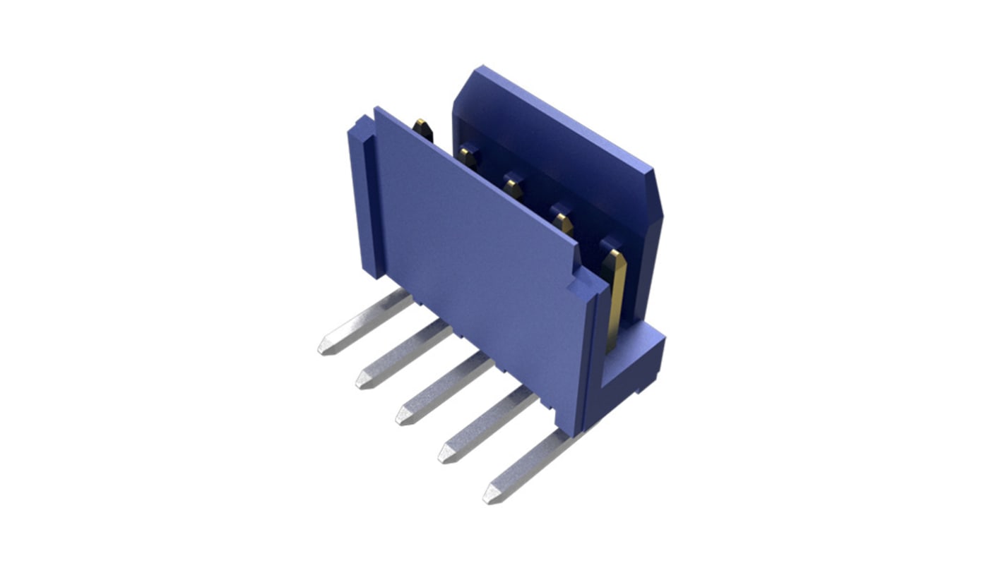 Conector hembra para PCB Ángulo de 90° Amphenol Communications Solutions serie Dubox 76383, de 10 vías en 2 filas, paso