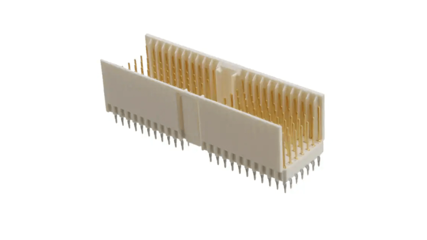 Amphenol Communications Solutions, Millipacs 2mm Pitch Backplane Connector, Male, Vertical, 5 Row, 110 Way