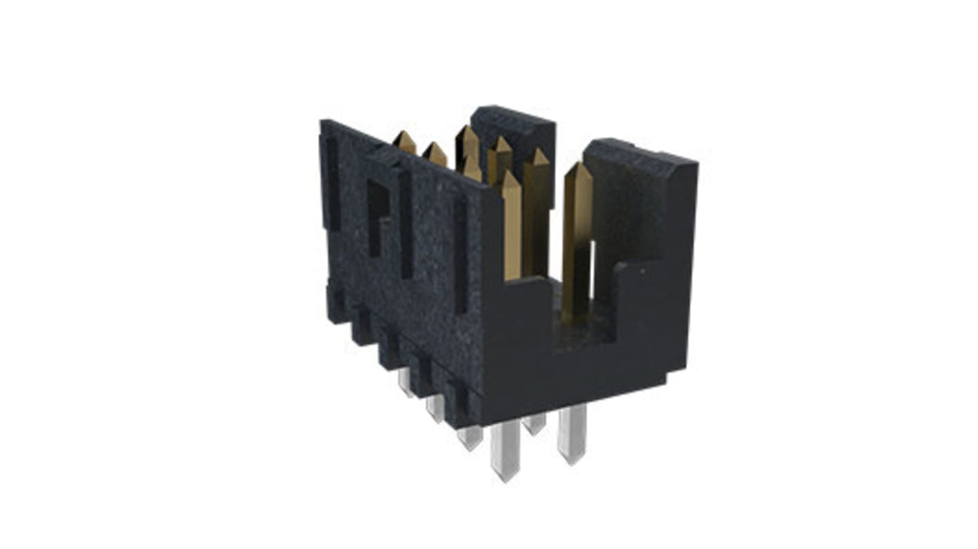 Conector macho para PCB Amphenol ICC serie Minitek de 18 vías, 2 filas, paso 2.0mm, para soldar, Montaje en orificio