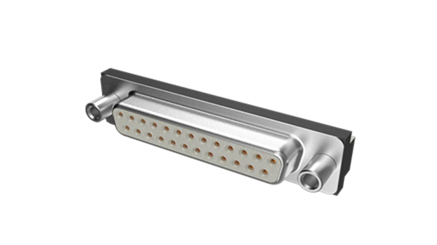 Amphenol Communications Solutions 25 Way Through Hole D-sub Connector Socket