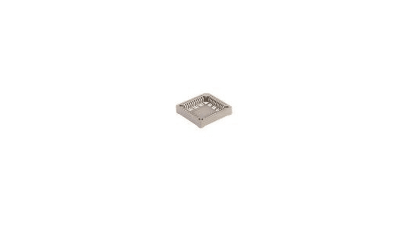 Amphenol ICC 1.27mm Pitch 32 Way SMD PLCC IC Socket