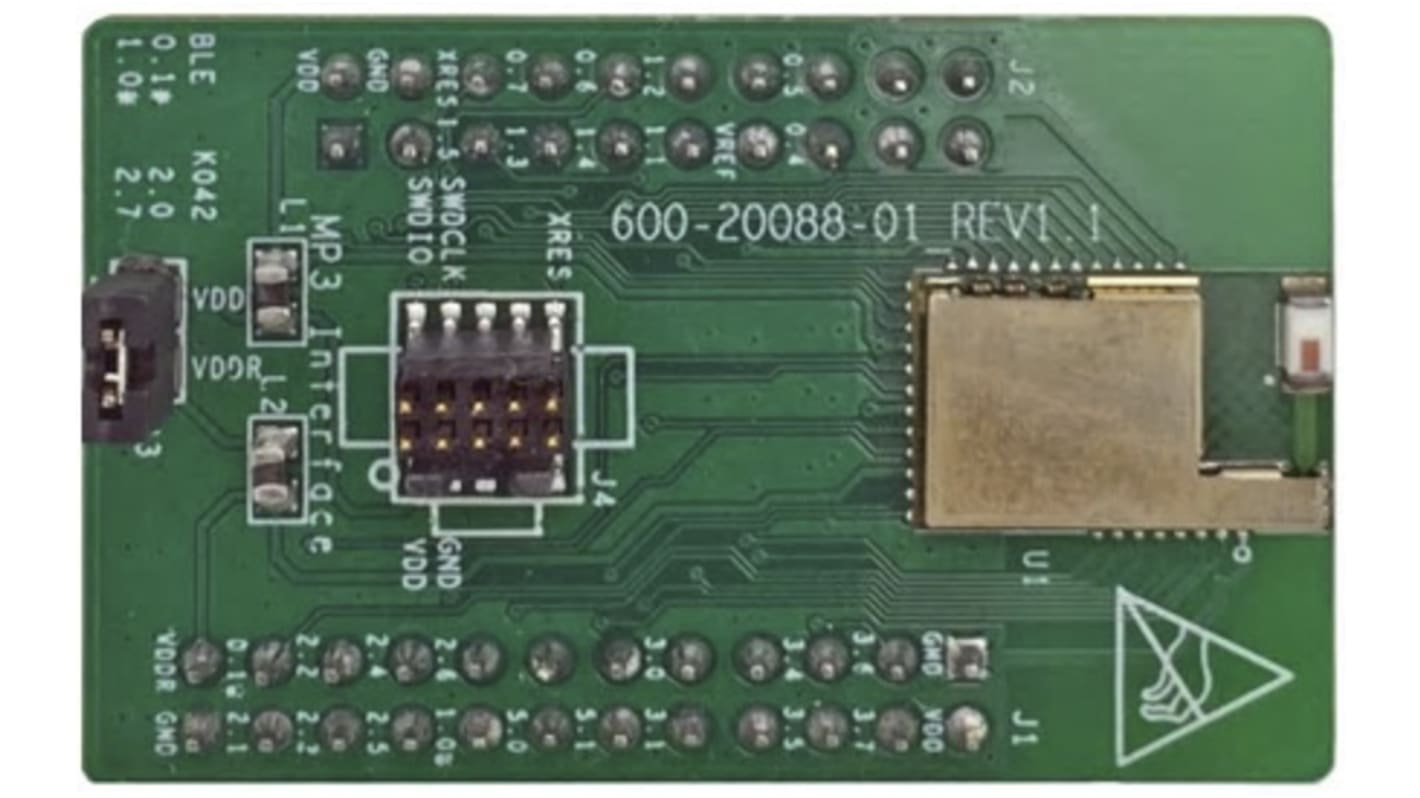 Infineon Entwicklungstool Kommunikation und Drahtlos, 2480MHz Entwicklungsplatine GPIO, Leistungsverstärker für PSoC 4