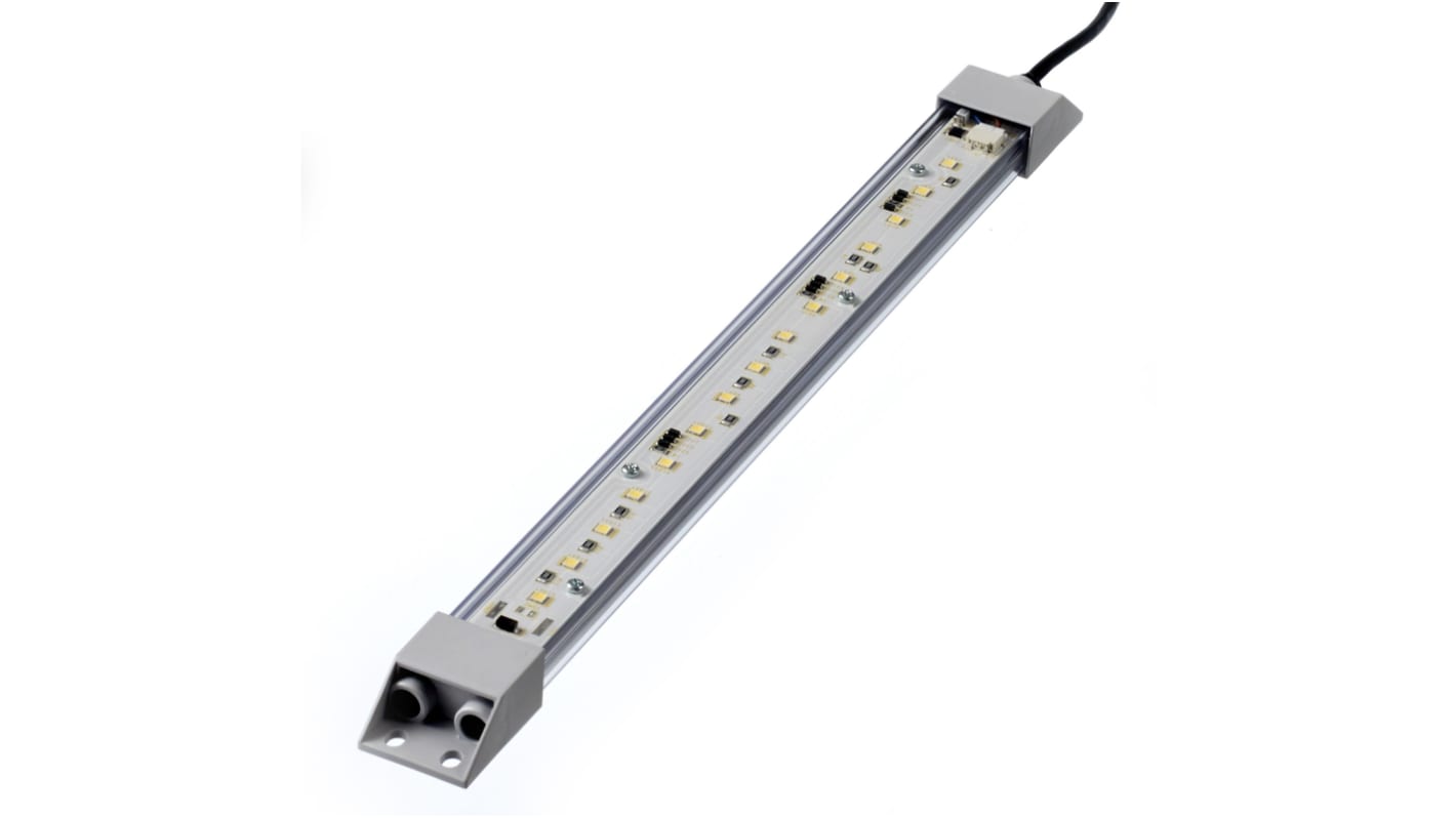 Idec LF1B-N Series LED LED Illumination Unit, 24 V dc, 330 mm Length, 4.4 W, 5500K