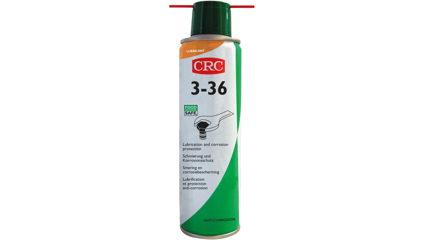 CRC 3-36 Multi Purpose Lubricant 335 ml / 250 ml Aerosol,Food Safe