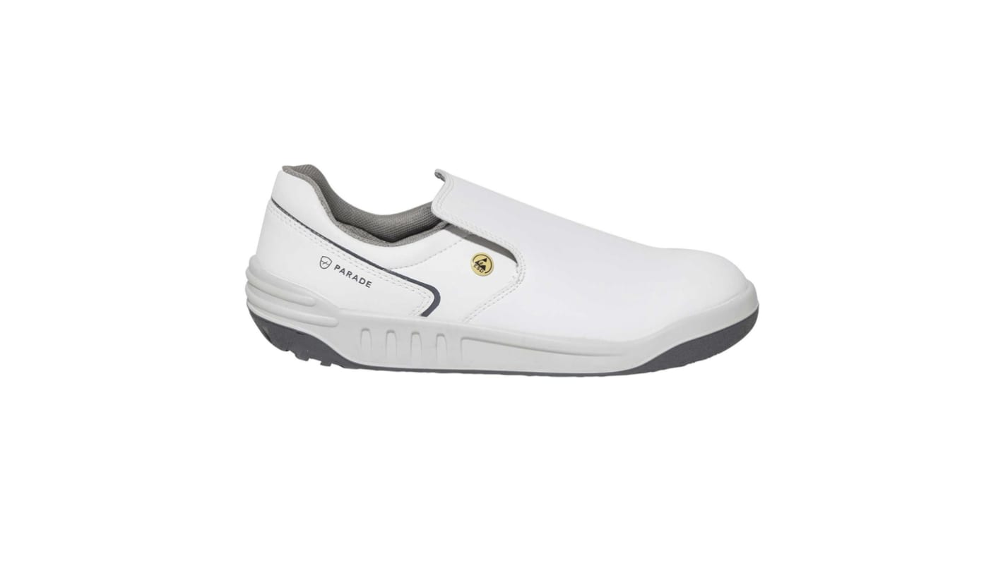 Chaussures de sécurité basses Jakaro, S2 A SRC, T47 Unisexe, Noir, Blanc, antistatiques