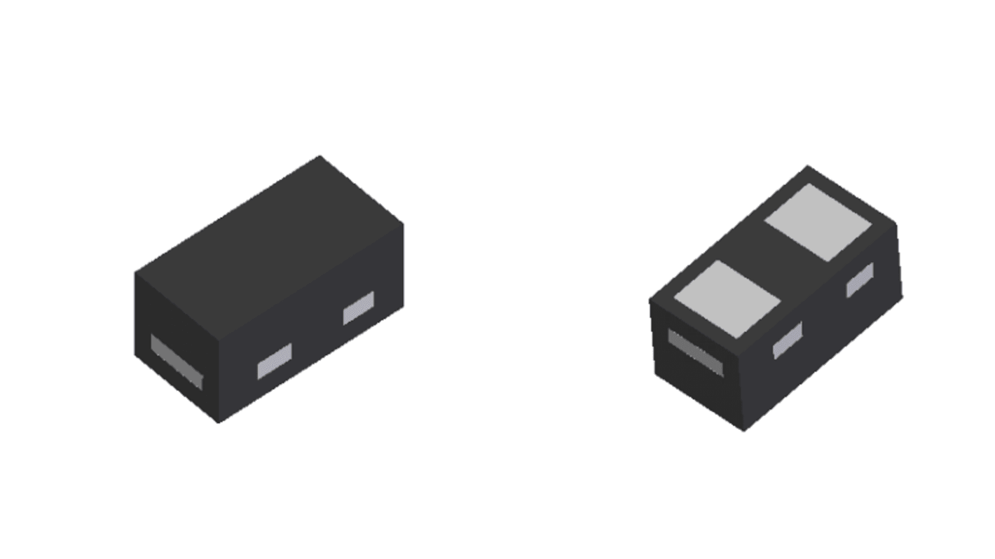 DiodesZetex TVS-Diode Bi-Directional Einfach 8V 3.8V min., 2-Pin, SMD 3.3V max X3-DFN0603