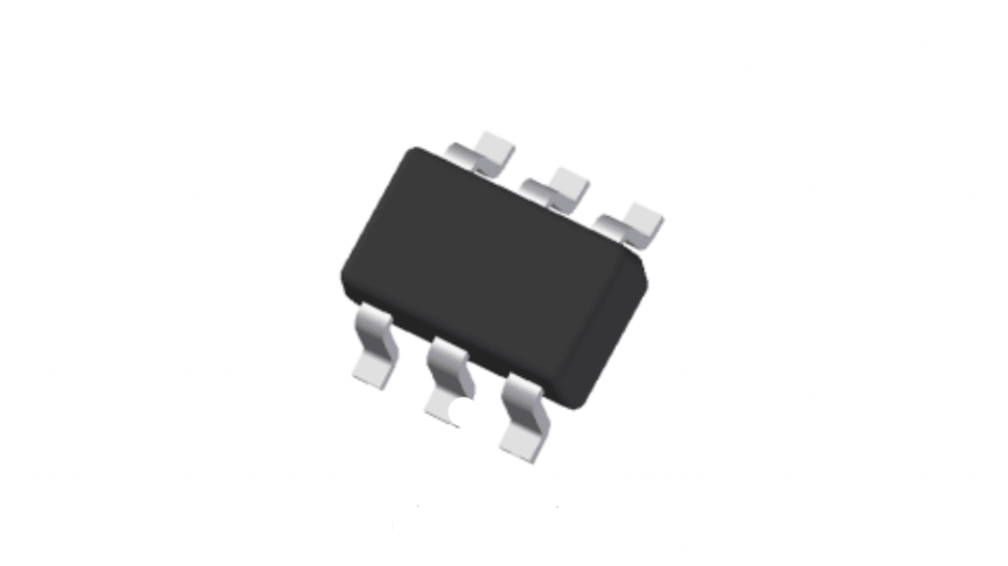 MOSFET DiodesZetex, canale N, P, 160 mΩ (canale P), 91 mΩ (canale N), 4 A, 3,3 A, TSOT-26, Montaggio superficiale