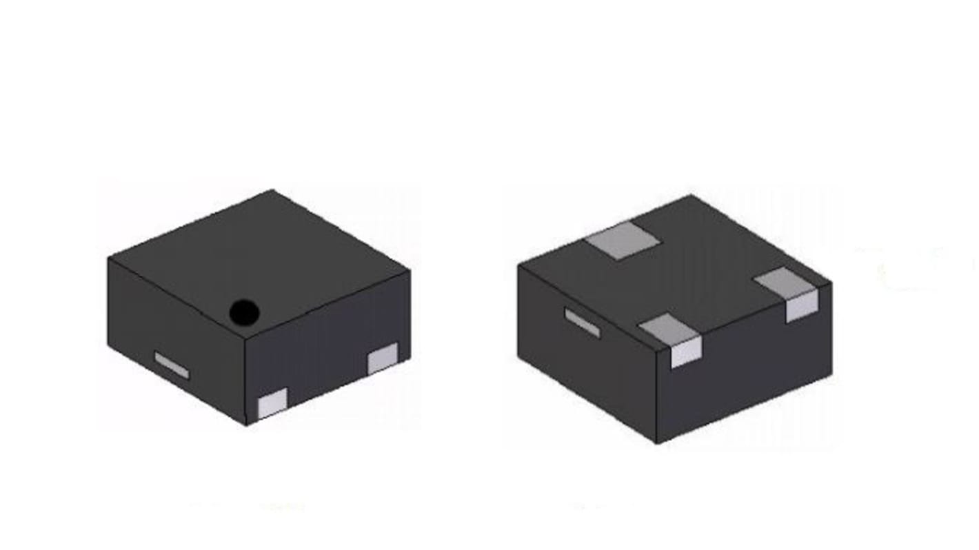 Diodes Inc P-Channel MOSFET, 600 mA, 20 V, 3-Pin X1-DFN1212 DMP21D6UFD-7
