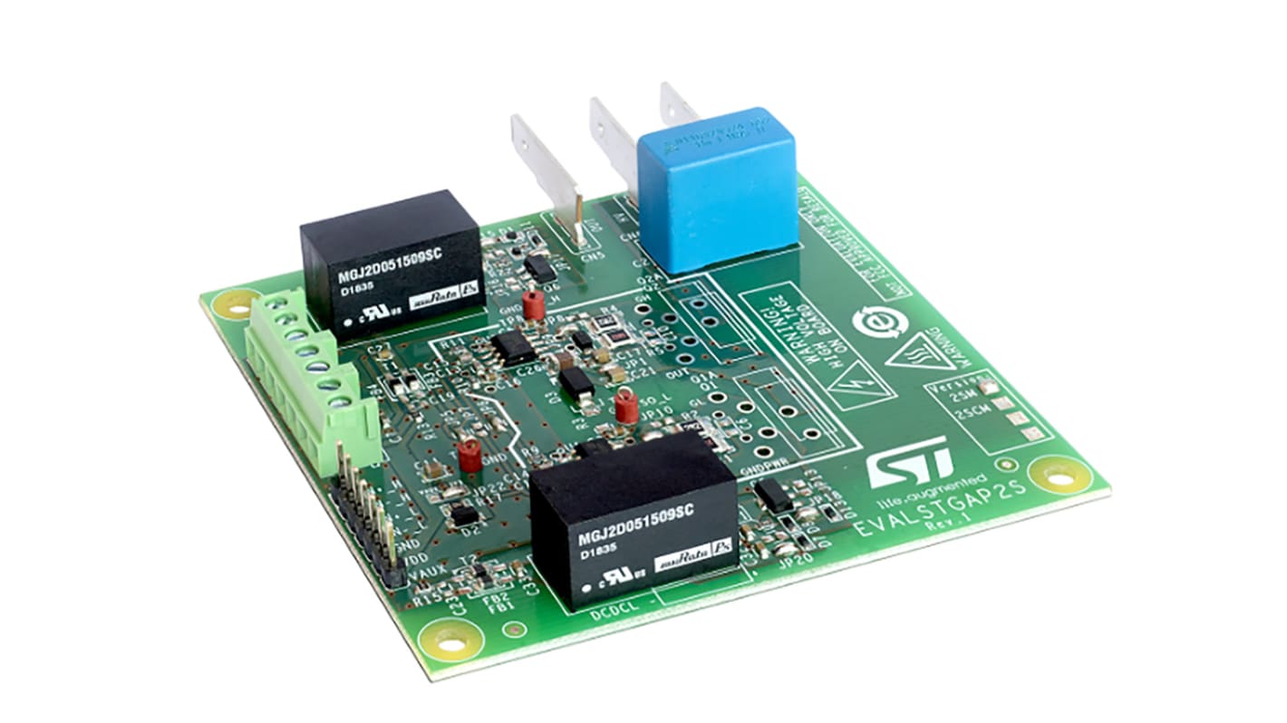Placa de desarrollo STMicroelectronics Demonstration Board for STGAP2SCM Isolated 4 A Single Gate Driver - EVALSTGAP2SCM