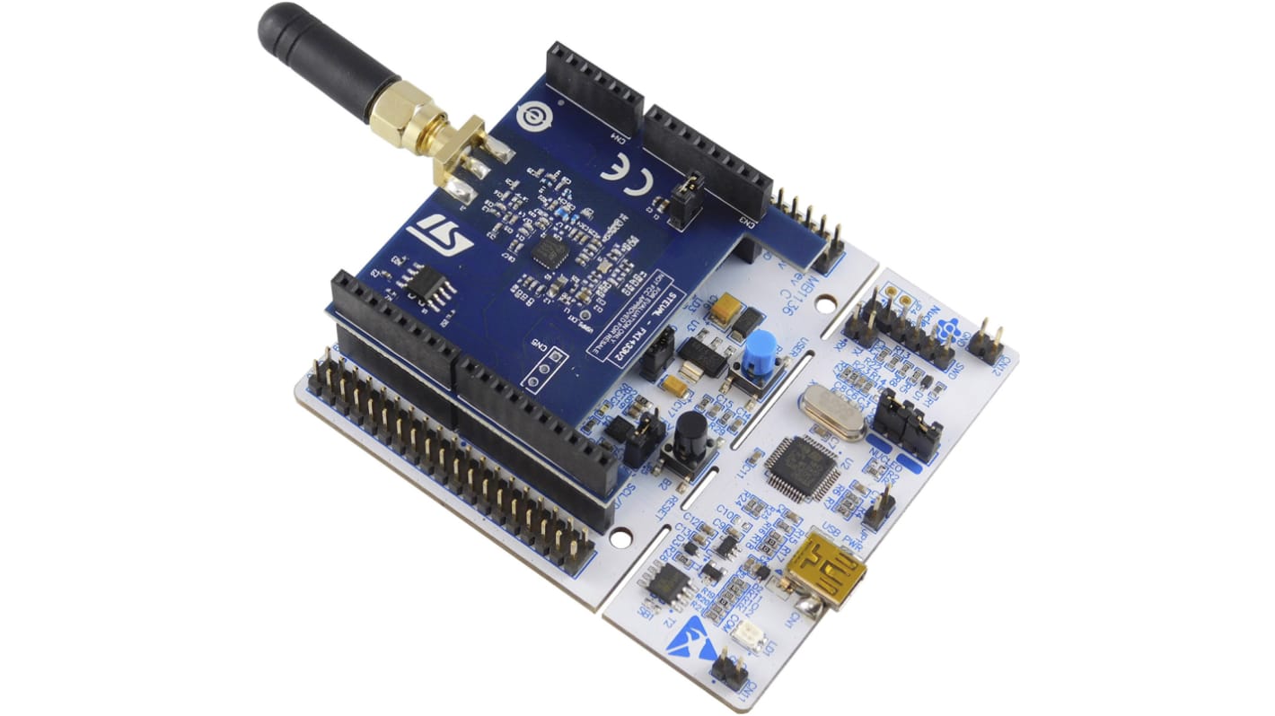 STMicroelectronics Sub-1GHz (430-470 MHz) Transceiver Development Kit Based on S2-LP STM32L0 Wireless Development Kit