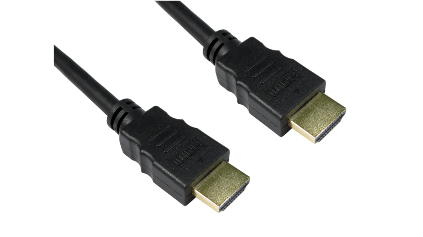 RS PRO, 5m Male HDMI to Male HDMI 4K