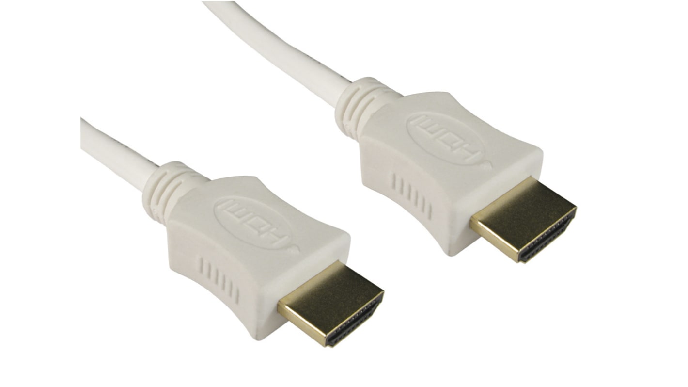 RS PRO 4K Male HDMI to Male HDMI  Cable, 3m