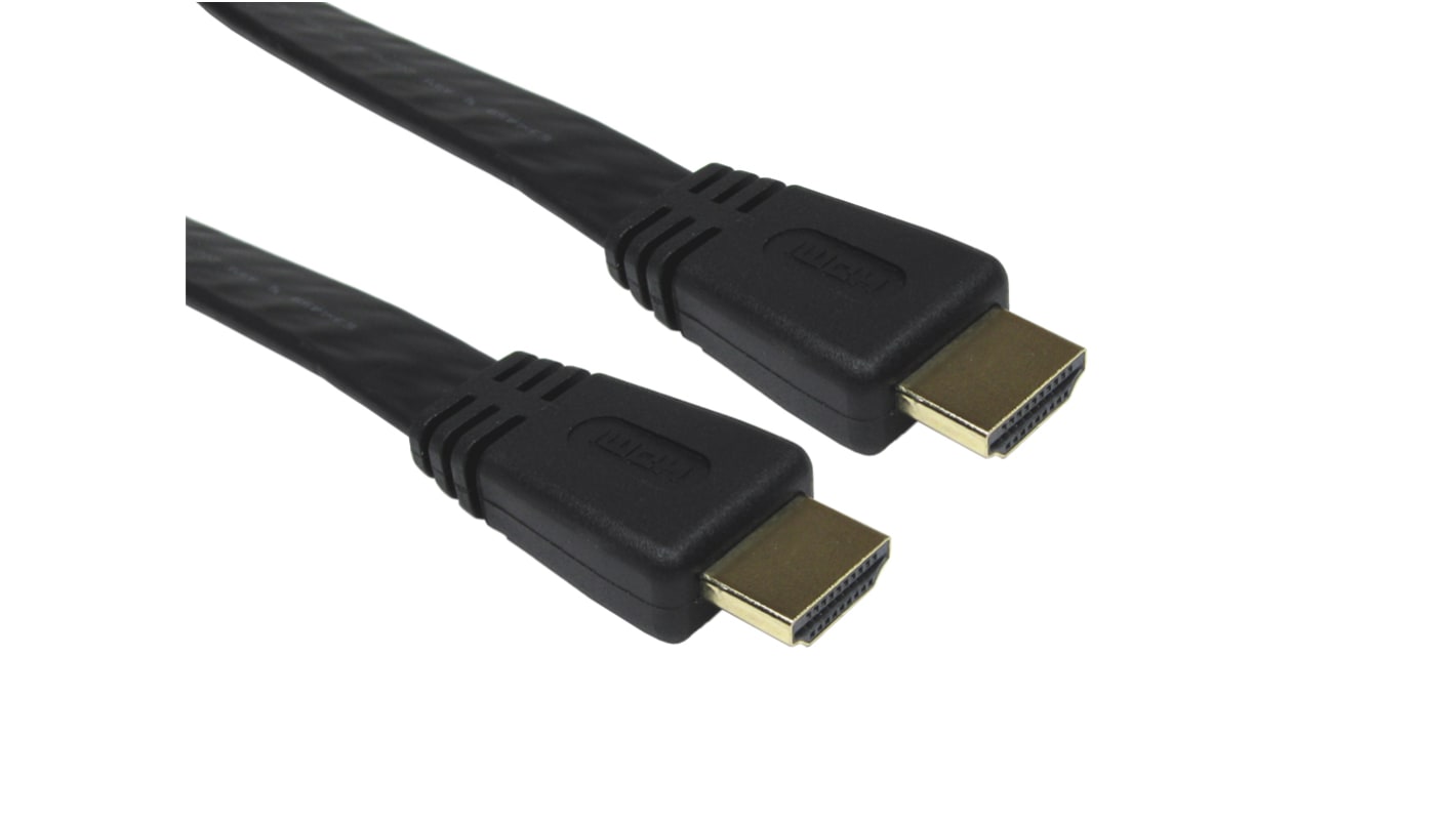 RS PRO, 2m Male HDMI to Male HDMI 4K