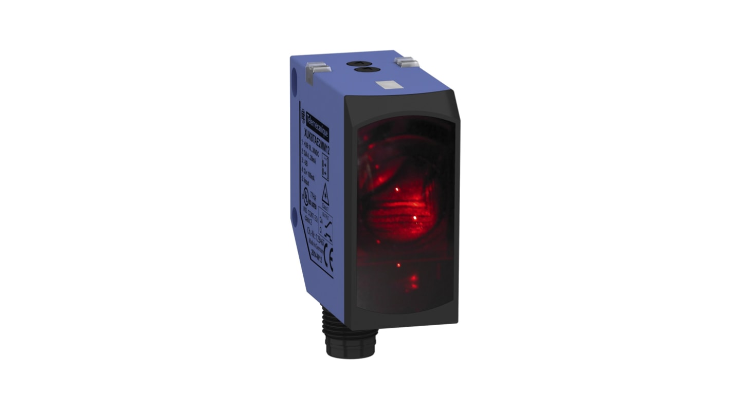 Rs-Online Sensore fotoelettrico Compatto Telemecanique Sensors a soppressione di sfondo rilevamento 0 → 5 m uscita PNP