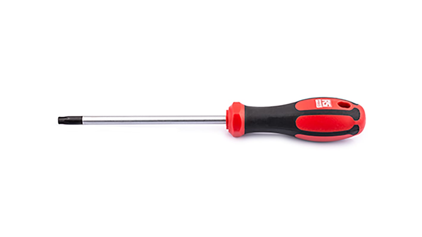 RS PRO Tamperproof Torx  Screwdriver, T25 Tip, 100 mm Blade, 200 mm Overall