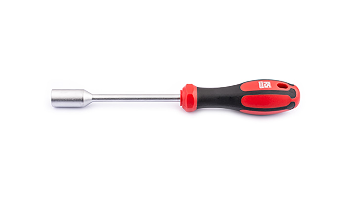 RS PRO Hexagon Nut Driver, 6 mm Tip, 125 mm Blade, 225 mm Overall