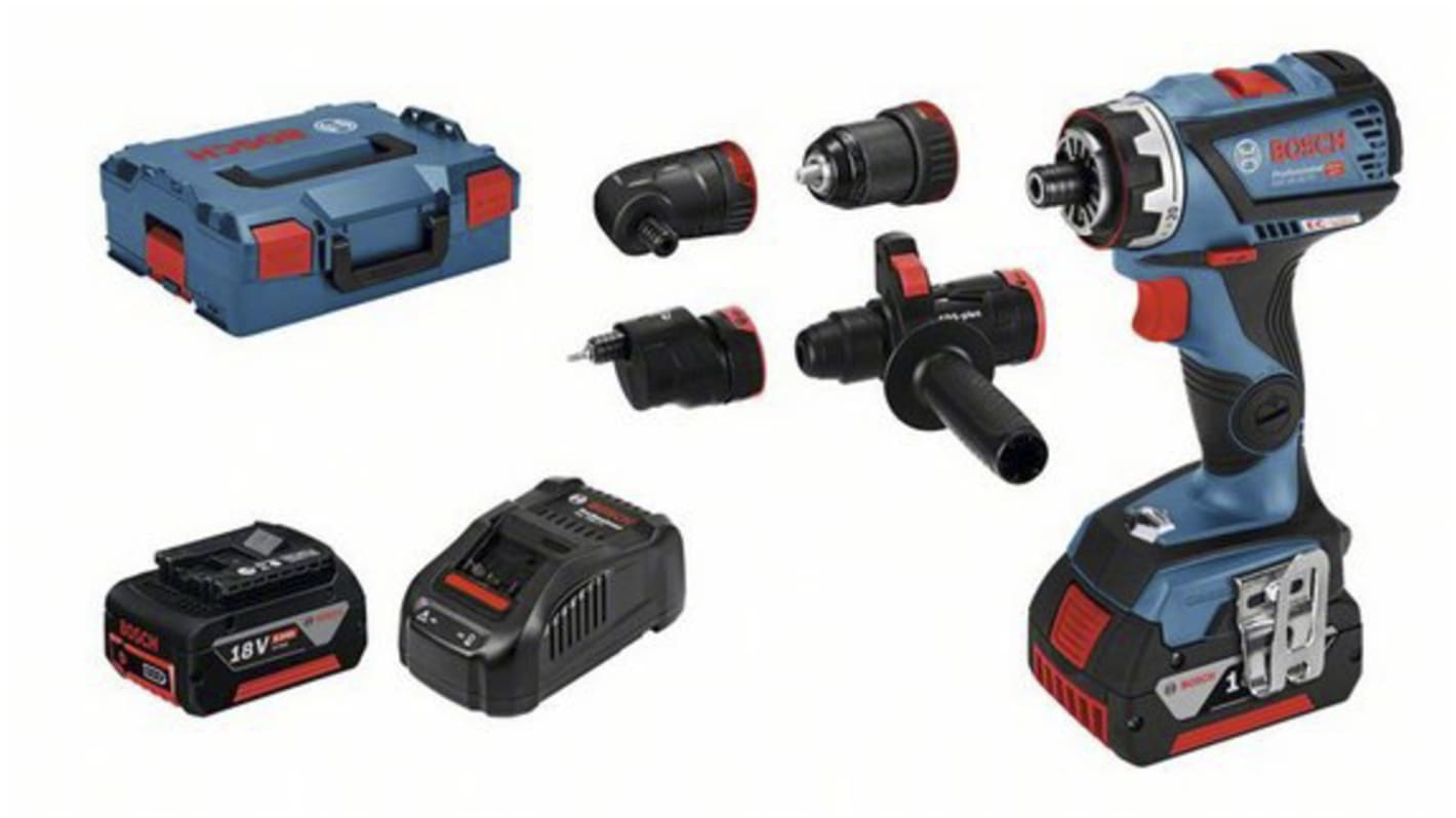 Bosch GSR Quick Change 18V Cordless Drill Driver Li-Ion, Type G - British 3-Pin