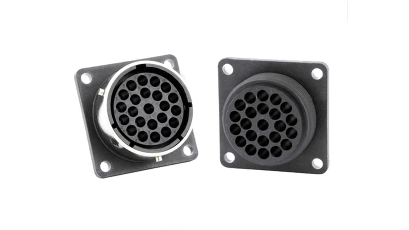 Souriau Sunbank by Eaton Circular Connector, 23 Contacts, Panel Mount, Socket, Female, IP65, UTG Series