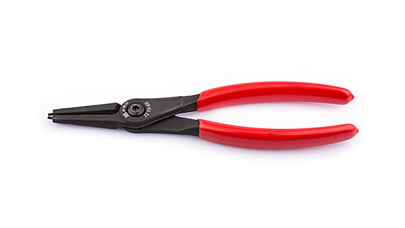 RS PRO Circlip Pliers, 180 mm Overall, Straight Tip