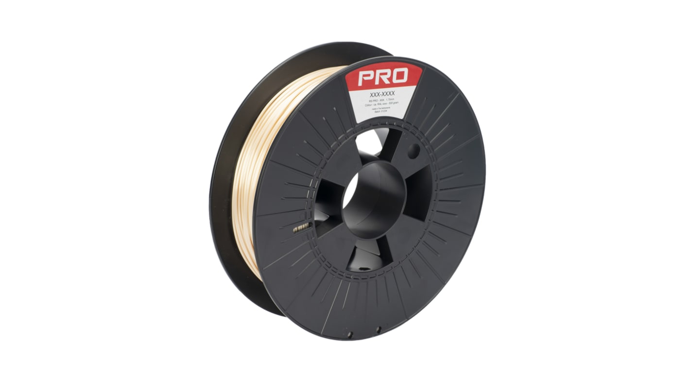 RS PRO 1.75mm PLA Satin 3D Printer Filament, 500g