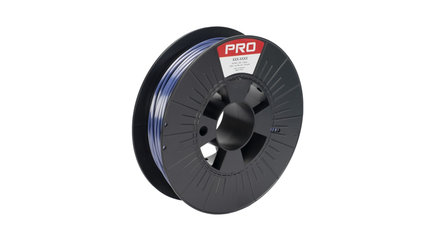 RS PRO PLA (Satin) 3D-Drucker Filament zur Verwendung mit Gängige Desktop-3D-Drucker, Lila/Grau, 2.85mm, FDM, 500g